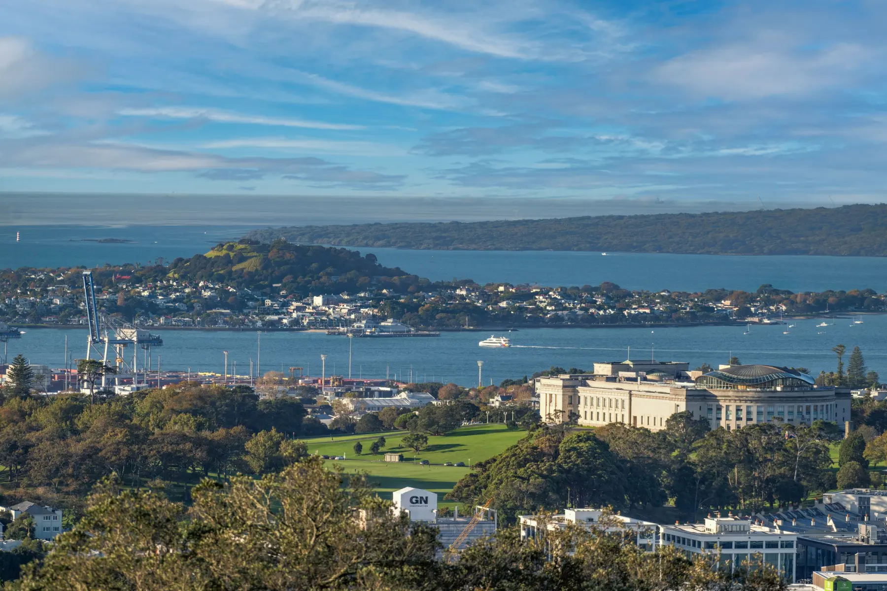View across Auckland from Maungawhau Mt Eden